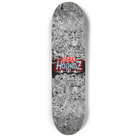 GOREHOUNDZ - Skateboard Sketch Deck!